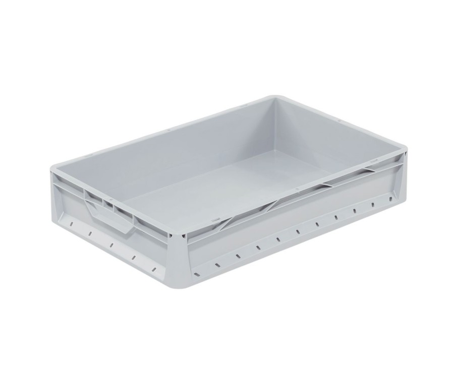 Přepravka Lightline 1266/000300 šedá, UÚ, uzavřená